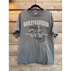 Harley-Davidson Pearl Harbor motorcycle T-shirt 2011